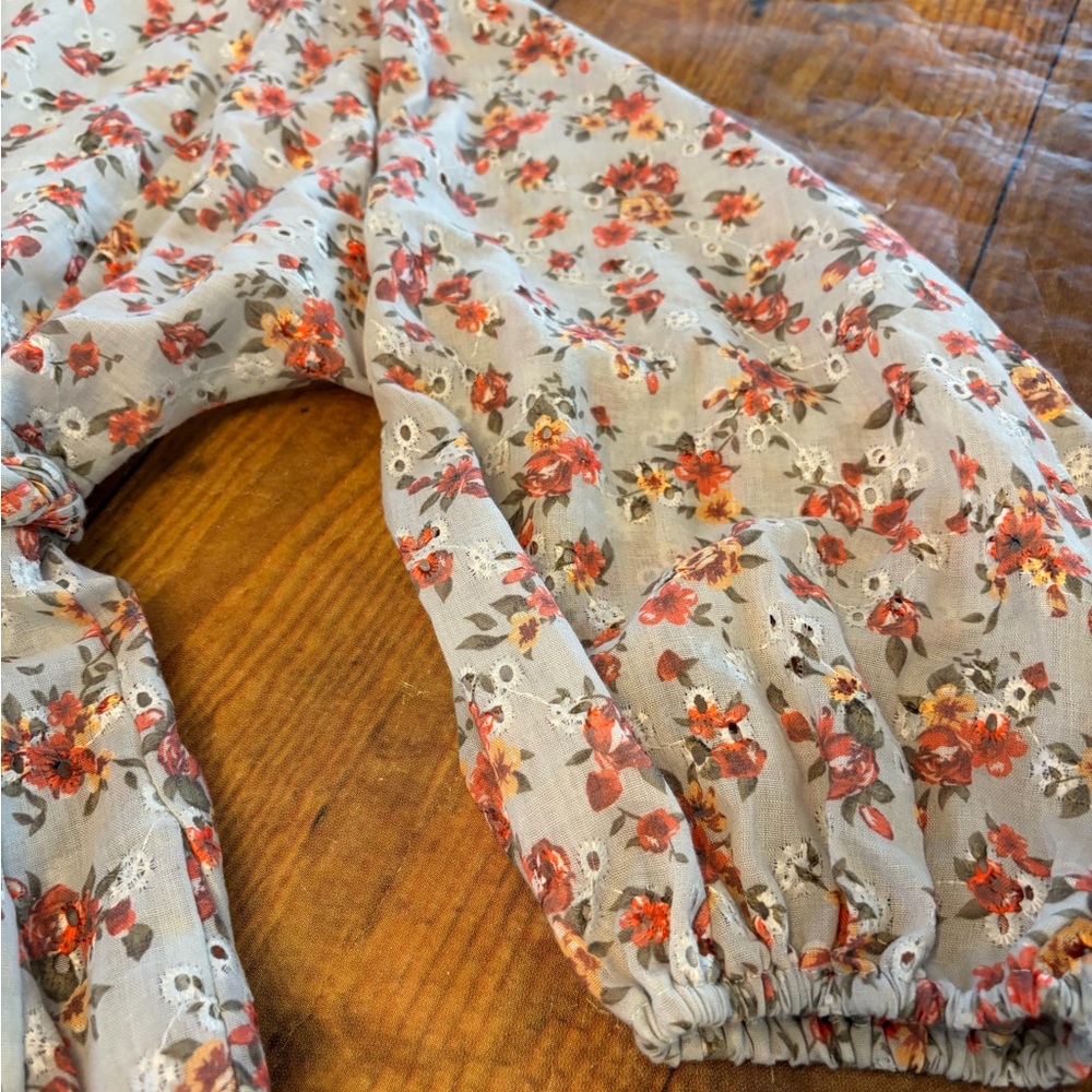 Storia Floral Long Sleeve Dress with Tie Waist - Picture 4 of 9